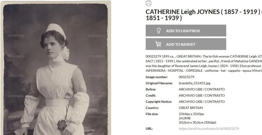 ARCHIVIO GBB CONTRASTO Catherine Leigh Joynes