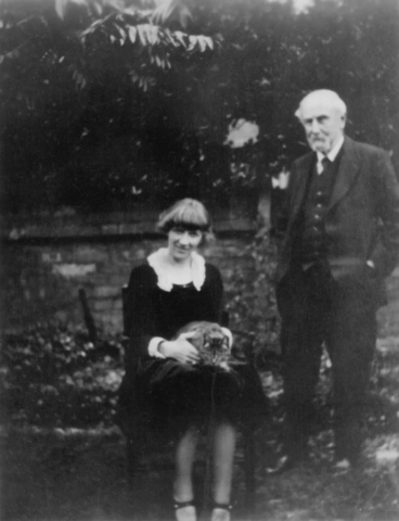 Henry and Catherine Salt with cat