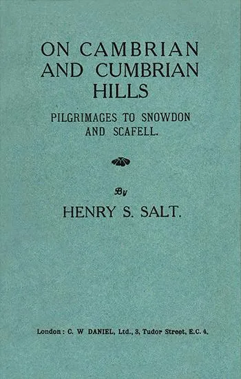 Henry S. Salt - On Cambrian and Cumbrian Hills