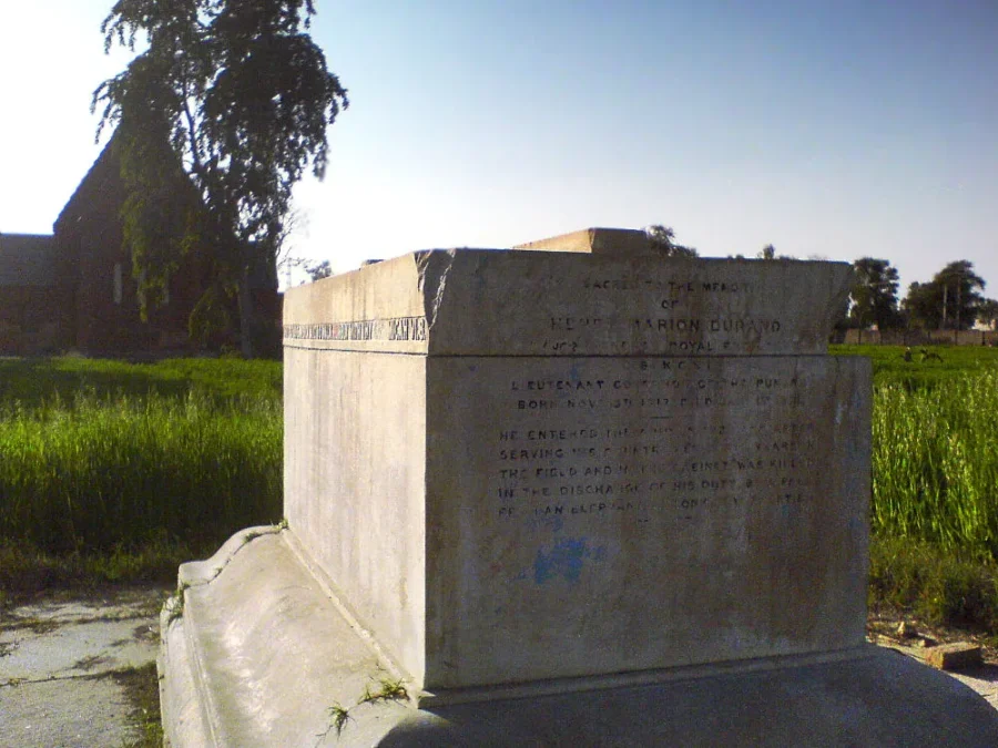 Major General Henry Marion Durand, Tomb