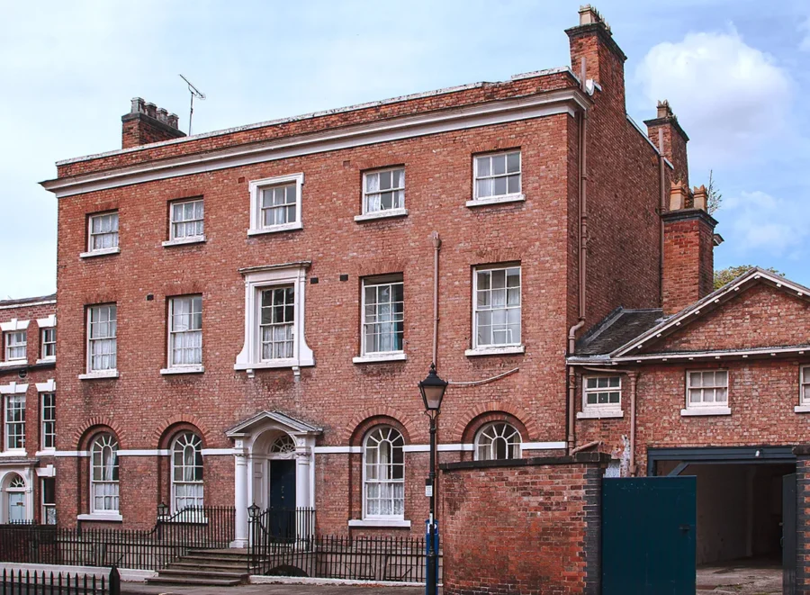 6 Quarry Place, Shrewsbury - Salt family home during Henry Salt's childhood